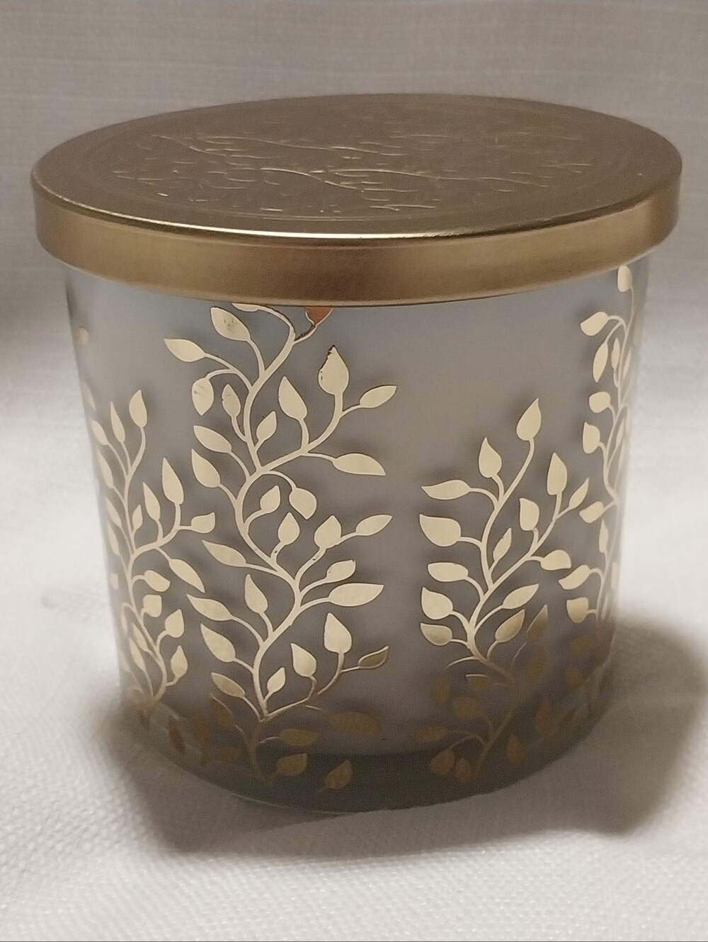 Bellevue Luxury Candles French Vanilla & Bourbon Lidded Glass Candle